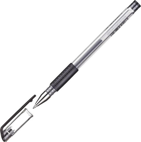 Ручка Attache Ручка гелевая Gelios-010 черная (толщина линии 0.5 мм)