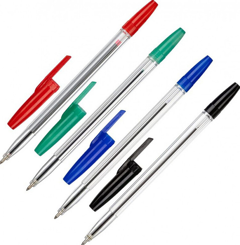 Ручка Attache Набор шариковых ручек Elementary 4 цвета (толщина линии 0.5 мм)