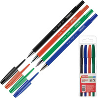 Ручка Attache Набор шариковых ручек Style 4 цвета (толщина линии 0.5 мм)
