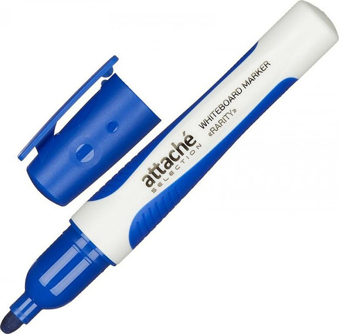 Маркер Attache Маркер для досок Rarity синий (толщина линии 2-3 мм)