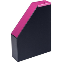 Другие канцтовары Bantex Вертикальный накопитель Модерн картонный розовый ширина 70 мм
