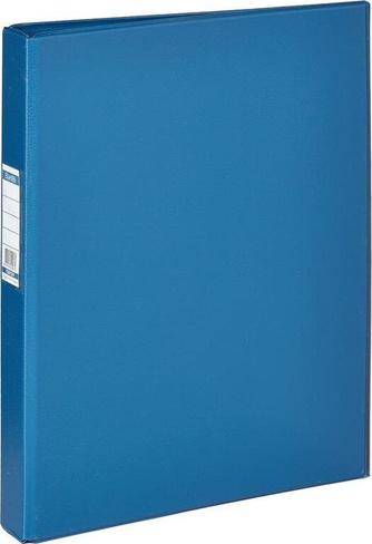 Папка/конверт Bantex Папка на 4-х кольцах А4, 35 мм, синий