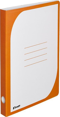 Папка/конверт Комус Скоросшиватель картонный А4 до 300 листов оранжевый
