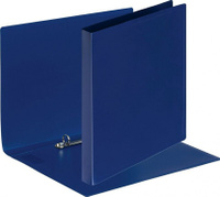 Папка/конверт Attache Папка на 2-х кольцах 25 мм синяя до 150 листов (пластик 0.4 мм)