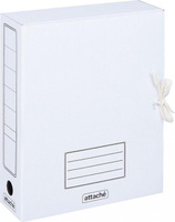 Папка/конверт Attache Короб архивный картон белый 252x78x326 мм