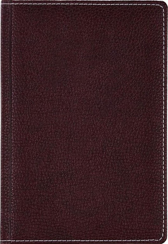 Блокнот Attache Ежедневник недатированный "Bizon", А5, 176 листов, линия, бордовый