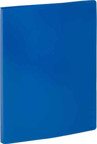 Папка/конверт Attache Скоросшиватель пластиковый Экономи А4 до 120 листов синий