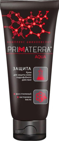 Косметика Primaterra Крем защитный Aqua для рук гидрофобный 100 мл