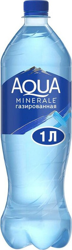 Вода Aqua Minerale вода газированная питьевая, 1 л