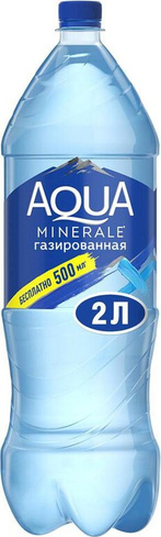 Вода Aqua Minerale вода газированная питьевая, 2 л