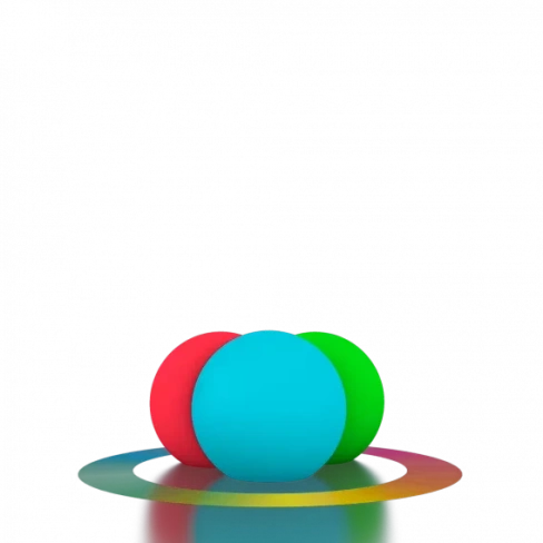 Светящийся шар Orby 30 белый RGB