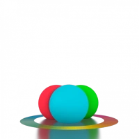 Светящийся шар Orby 30 белый RGB