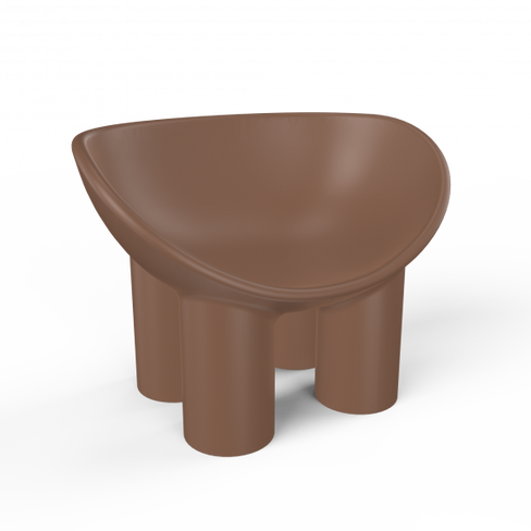 Кресло SLON коричневое