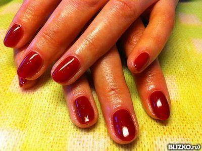 Укрепление натуральных ногтей Bio Sculpture Gel+маникюр