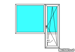 Балконный блок Бюджетное решение с установкой