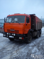 КАМАЗ 65115 Самосвал до 15 тонн с шофером в аренду