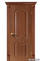 Дверь межкомнатная, серия «Лилия», цвет американский орех