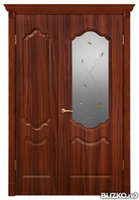 Дверь распашная, серия «Анастасия», цвет итальянский орех
