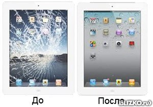 Замена тачскрина iPad Mini в Москве