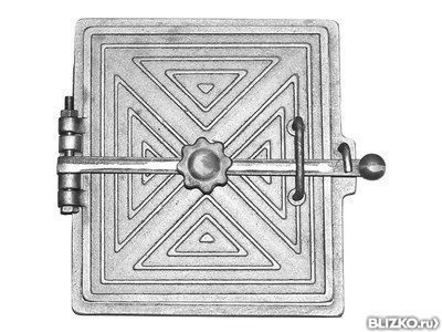 Дверка топочная герметичная ДТУ-2, 245х275 мм (Балезино)