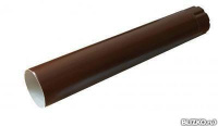 Труба водосточная Соединитель желоба GRAND LINE, система 100/150, 1м, систе