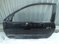 Дверь передняя левая Peugeot 206 (151021СВ2) Оригинальный номер 9002K6
