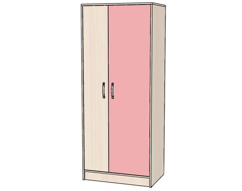 Шкаф для одежды "Буратино" (Розовый)