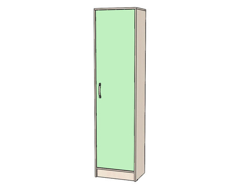 Шкаф пенал "Буратино" (Зеленый)