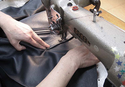 Подшив курткуи/плаща с подкладкой или со сложными элементами