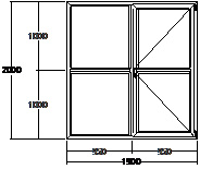 Дверь балконная ПВХ семикамерное VEKA Softline-82 двупольная 1900х2000