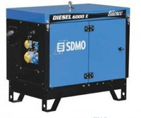 Дизель генератор SDMO DIESEL 6000 E SILENCE