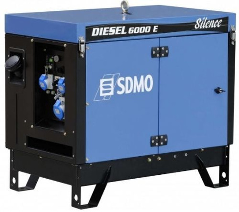 Дизель генератор SDMO DIESEL 6000 E SILENCE