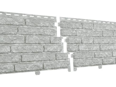 Фасадная панель StoneHouse(Стоун Хаус) Кварцит Светло-Серый