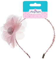 Ободок с цветком "Воздушный" 11 см арт.455264 Mary Poppins