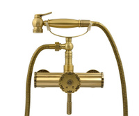Гигиенический душ Bronze de Luxe Windsor 10135 со смесителем, бронза