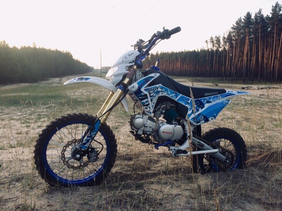 Питбайк motoland crf 125