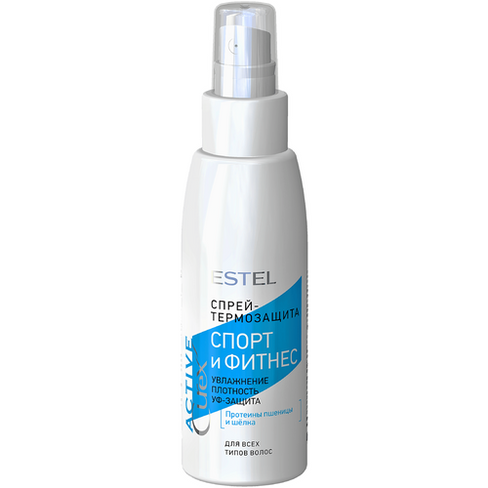 ESTEL CUREX Active Спрей-термозащита для волос "Спорт и Фитнес", 220 г, 100 мл, аэрозоль