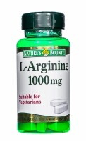 Nature's Bounty - L-аргинин 1000 мг 50 таблеток