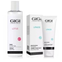 GIGI - Набор для увлажнения кожи: крем 100 мл + тоник 250 мл GIGI Cosmetic Labs