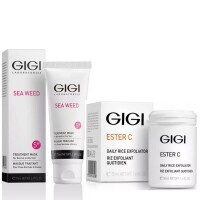 GIGI - Набор для проблемной кожи: эксфолиант 50 мл + маска 75 мл GIGI Cosmetic Labs