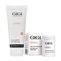 GIGI - Набор для очищения кожи: эксфолиант 50 мл + гель 200 мл GIGI Cosmetic Labs