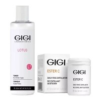 GIGI - Набор "Очищение и увлажнение": эксфолиант 50 мл + тоник 250 мл GIGI Cosmetic Labs