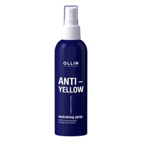 Нейтрализующий спрей для волос Anti-Yellow Ollin Professional (Россия)