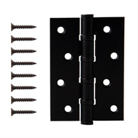 Петля врезная для деревянных дверей, Apecs, 100х70х3 мм, B4-Steel-BLM, 30750, универсальный, с 4 подшипниками, черный ма