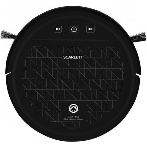 Робот-пылесос Scarlett SC-VC80R12, 15Вт, черный/черный