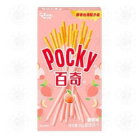 Покки POCKY 55г Палочки со вкусом персика, Китай Glico