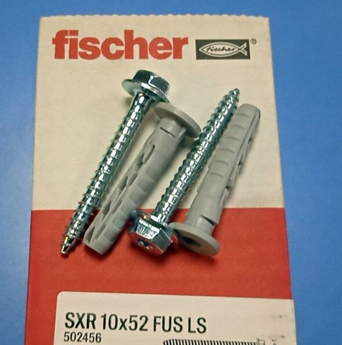 Фасадный дюбель fischer SXR FUS 10×52 mm