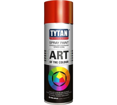 Краска аэрозольная Tytan Professional Art of the colour 400 мл красная 3020