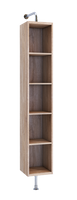 Комплект Тумба Grani 750-2-1 (Оскар) дуб сонома + Умывальник Оскар 750