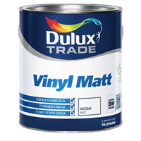 Краска DULUX TRADE Vinyl Matt Ослепительно белая матовая 2,5 л немороз x 1